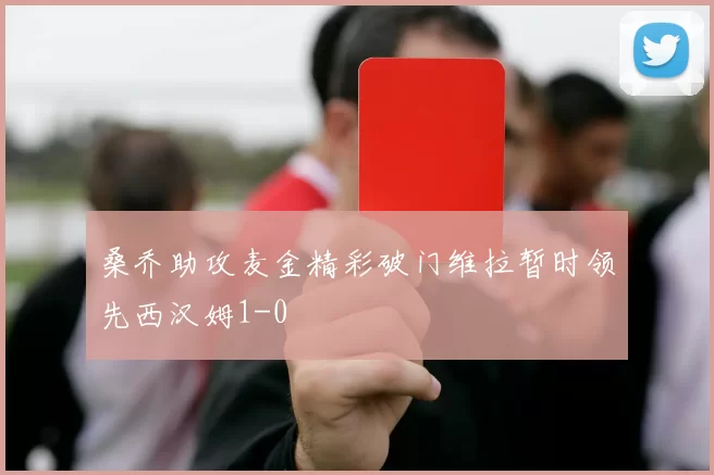 桑乔助攻麦金精彩破门维拉暂时领先西汉姆1-0